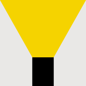 Uplight to place on a table or on the floor