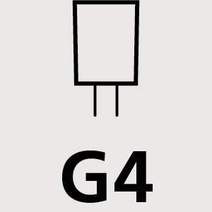 Lighting to be used with G4 bulb(s)